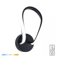 19600W-BK ERDA KINKIET CZARNY/BLACK ZUMALINE