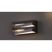 Kinkiet Araxa W0178 BK Maxlight  wykonany z metalu o czarnym wykończeniu