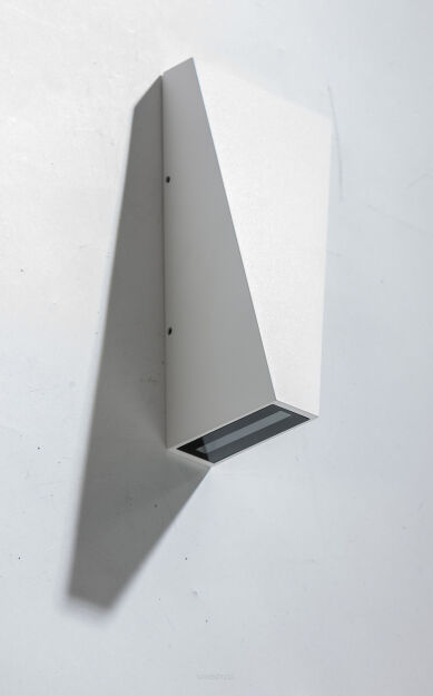 Lampa ścienna/kinkiet ZITA XL WH AZ4151 IP54 biała LED 6W geometryczny kształt