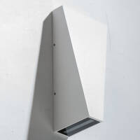 Lampa ścienna/kinkiet ZITA XL WH AZ4151 IP54 biała LED 6W geometryczny kształt