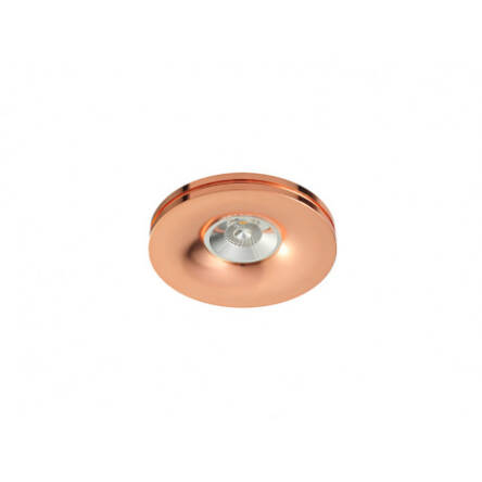 Lampa wpuszczana okrągła różowe złoto  nowoczesna MARIKA Azzardo Az2208