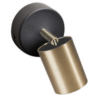 Lampa sufitowa/kinkiet EYE SPOT BRASS 8816 Nowodvorski regulowana ᴓ 7 cm