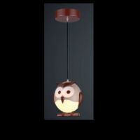 Lampa wisząca dziecięca Milagro OWL Źródło światła G9 wykonane  z tworzywa sowa ML243