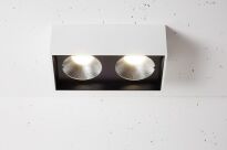 Lampa natynkowa Solid Lightbox 185.2 NT Labra  3.1087  prostokąt techniczna LED  podwójna różne kolory - 2