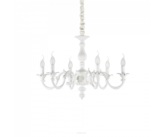 Żyrandol Justine SP6 197500 KLASYCZNY IP20 E14 metal Ideal Lux OPRAWA W STYLU KLASYCZNYM