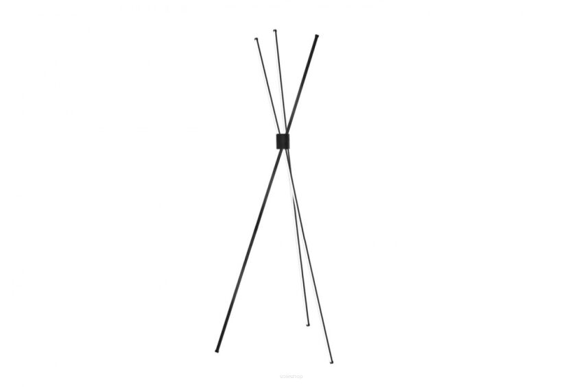 Lampa podłogowa Jax floor czarny/metal AZ3136