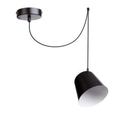 Lampa wisząca JAWA 1 SIGMA 31386 CZARNO-BIAŁA