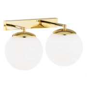 Kinkiet SATELITE PLUS 1052 Argon elegancki złoty 2 kule