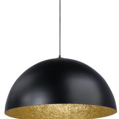 Lampa wisząca SFERA 90 SIGMA 30125 CZARNA ZŁOTA