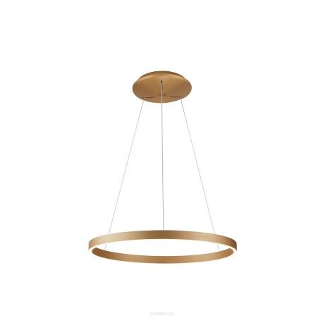 Lampa wisząca ANDREA 60 3000K DIMM (10W+40W) BK ZŁOTA Azzardo AZ5099