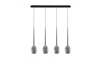 Lampa wisząca Izza 4 AZ2938 smoky szklane dymione szkło - 2