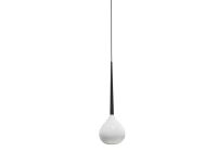 Lampa wisząca Aga 1 azzardo MD1289-1 WH AZ1062 biała nowoczesna opływowy kształt - 3
