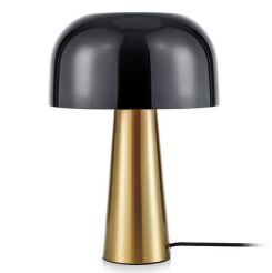 Lampa stołowa BLANCA 107934 Markslojd Elegancka antyczny brąz / czarny Wysokość 35,5 cm E14