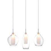 Lampa wisząca Amber Milano 3 clear AZ3075