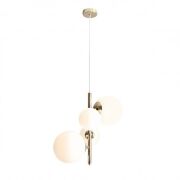 Lampa wisząca BLOOM 4 GOLD złota 4 kule ALDEX 1091L30