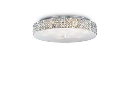 Lampa sufitowa Roma 087870 NOWOCZESNY IP20  METAL / SZKŁO oprawa w stylu nowoczesnym Ideal Lux LAMPA WEWNĘTRZNA  