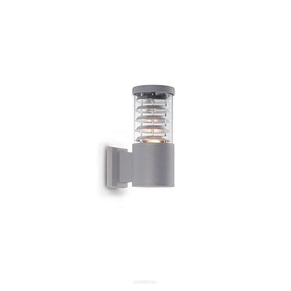 Kinkiet zewnętrzny Tronco AP1 SZARY  Ideal Lux 026978    z aluminium i wykończona w kolorze szarym