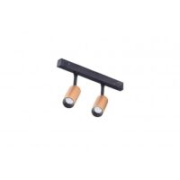 Reflektor do szyny NIKKI 2 TRACK MAGNETIC 2X3W AZZARDO AZ4594 PODWÓJNY ZŁOTY