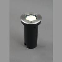 Lampa najazdowa MON 4454 Nowodvorski Srebrna średnica 6,7 cm LED 
