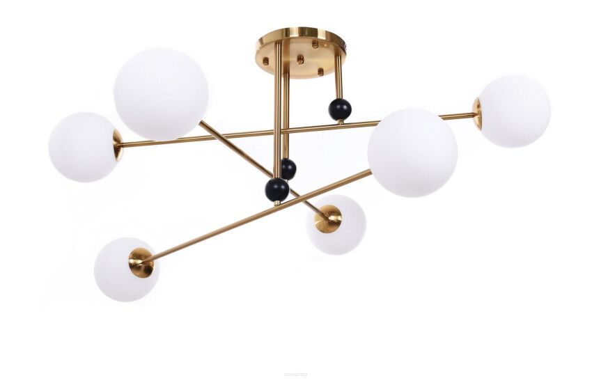 Lampa sufitowa BERSAGO LDP 8030-6 (MD) Lumina Deco regulowana