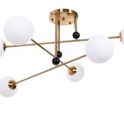 Lampa sufitowa BERSAGO LDP 8030-6 (MD) Lumina Deco regulowana