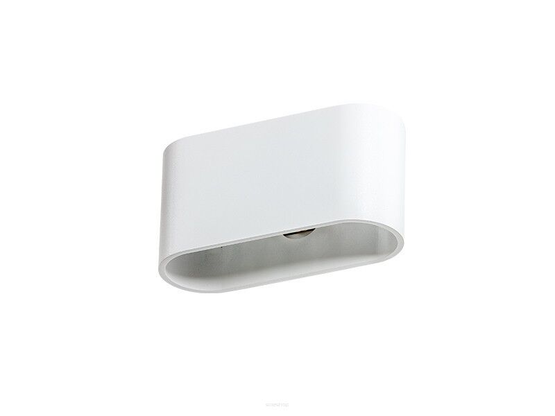 Kinkiet lampa ścienna techniczna biała Vega Azzardo GM1121 WH AZ1708