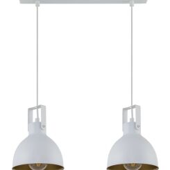 Lampa wisząca MARS 2 SIGMA 32259 BIAŁO/ZŁOTA PODWÓJNA
