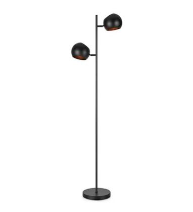 Lampa podłogowa EDGAR 2L Czarny 107741