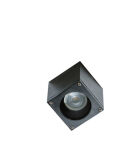 Lampa zewnętrzna JOE SQUARE AZ4270 IP54 czarna kostka wykonana z metalu i szkła - 2