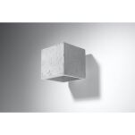 Kinkiet QUAD BETON SOLLUX  Lampa Ścienna NOWOCZESNY stal  SL.0487 - 3