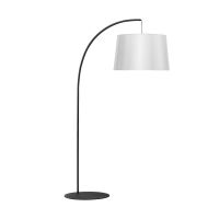 Lampa podłogowa KALAIYA 3067 Zuma Line łukowa biały abażur 180 cm