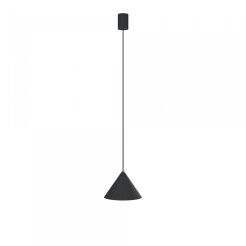 Lampa wisząca Zenith GU10 czarna 7996