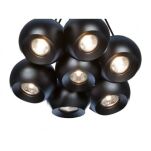 Lampa wisząca GULIA 7 BLACK czarna Azzardo AZ0635 - 5