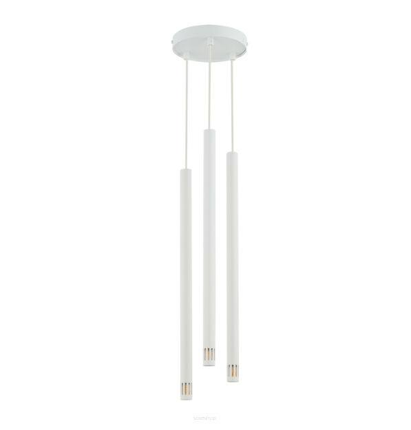 Lampa wisząca SOPEL LASER 33255 SIGMA 3x G9 biała