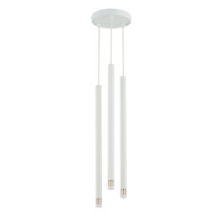 Lampa wisząca SOPEL LASER 33255 SIGMA 3x G9 biała