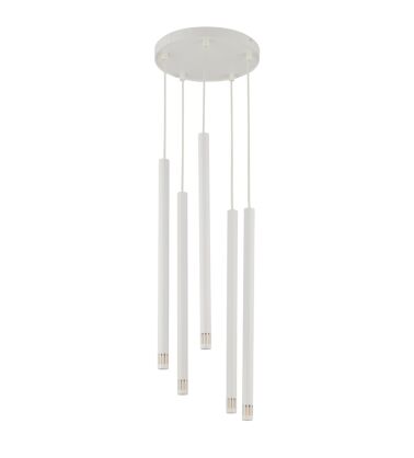 Lampa wisząca SOPEL LASER 33229 SIGMA nowoczesna 5x G9 białą
