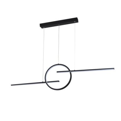 Lampa wisząca LAUREN A Azzardo czarna AZ5257