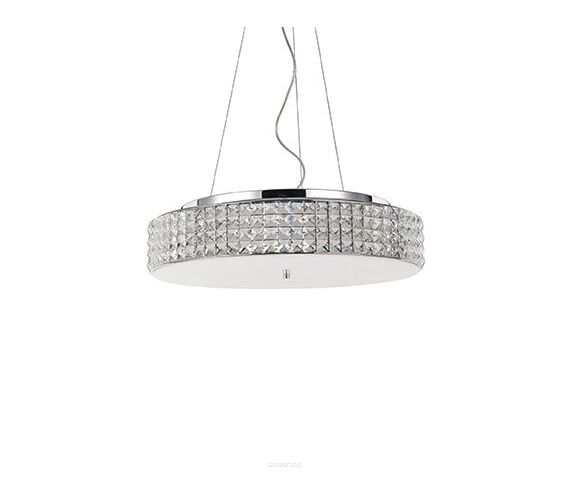 Lampa wisząca Roma 093048 NOWOCZESNY IP20  METAL / SZKŁO oprawa w stylu nowoczesnym Ideal Lux LAMPA WEWNĘTRZNA  