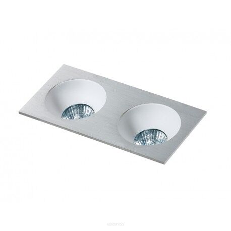 Oprawa  wpustowa HUGO 2 DOWNLIGHT  AZ1737 techniczna w kolorze  aluminium
