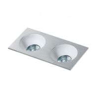 Oprawa  wpustowa HUGO 2 DOWNLIGHT  AZ1737 techniczna w kolorze  aluminium