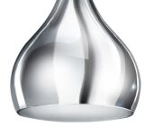 Lampa wisząca Soul 1 Chrome AZzardo AZ1652 klosz ze szkła w kolorze chromu - 2