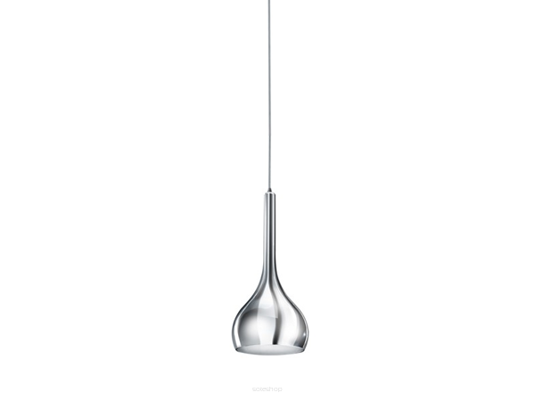 Lampa wisząca Soul 1 Chrome AZzardo AZ1652 klosz ze szkła w kolorze chromu