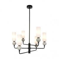 Lampa wisząca Santos PND-95331-6-BK Italux