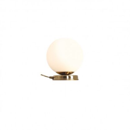 Lampa stołowa BALL MEDIUM GOLD kula ze złotym wariantem ALDEX 1076B30_M  