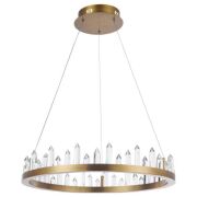 Lampa wisząca Gletscher  1 LED maytoni 60 cm średnicy kolor antyczne złoto
