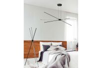 Lampa wisząca Jax pendant czarny/metal AZ3135 - 2
