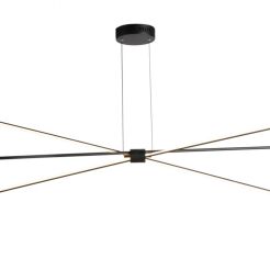 Lampa wisząca Jax pendant czarny/metal AZ3135