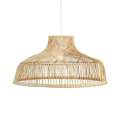 Lampa wisząca BALI 107984 Markslojd NIETYPOWY abażur ORYGINALNA METAL / ROTANG RATTAN