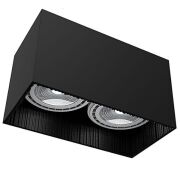 Designerska lampa sufitowa GROOVE 9316 Nowodvorski 24 CM czarna