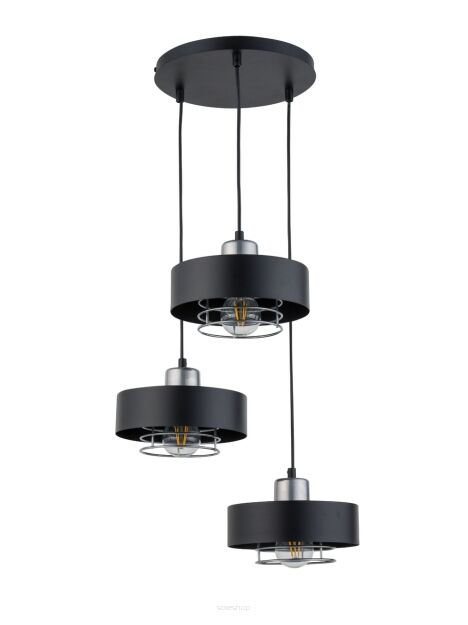 Lampa wisząca POKER 3 SIGMA 32069 NOWOCZESNA CZARNA